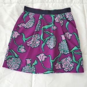 Lilly Pulitzer Lined Clover Skirt - Hollyhock Pocket Full of Posies